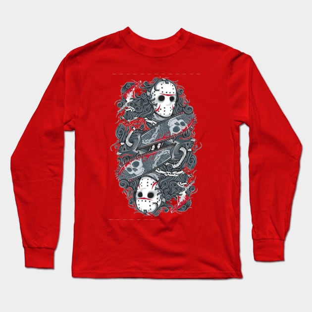 Horror Mashup Long Sleeve T-Shirt by PattisonAvePhanatics